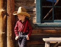 cowboy life ranch house